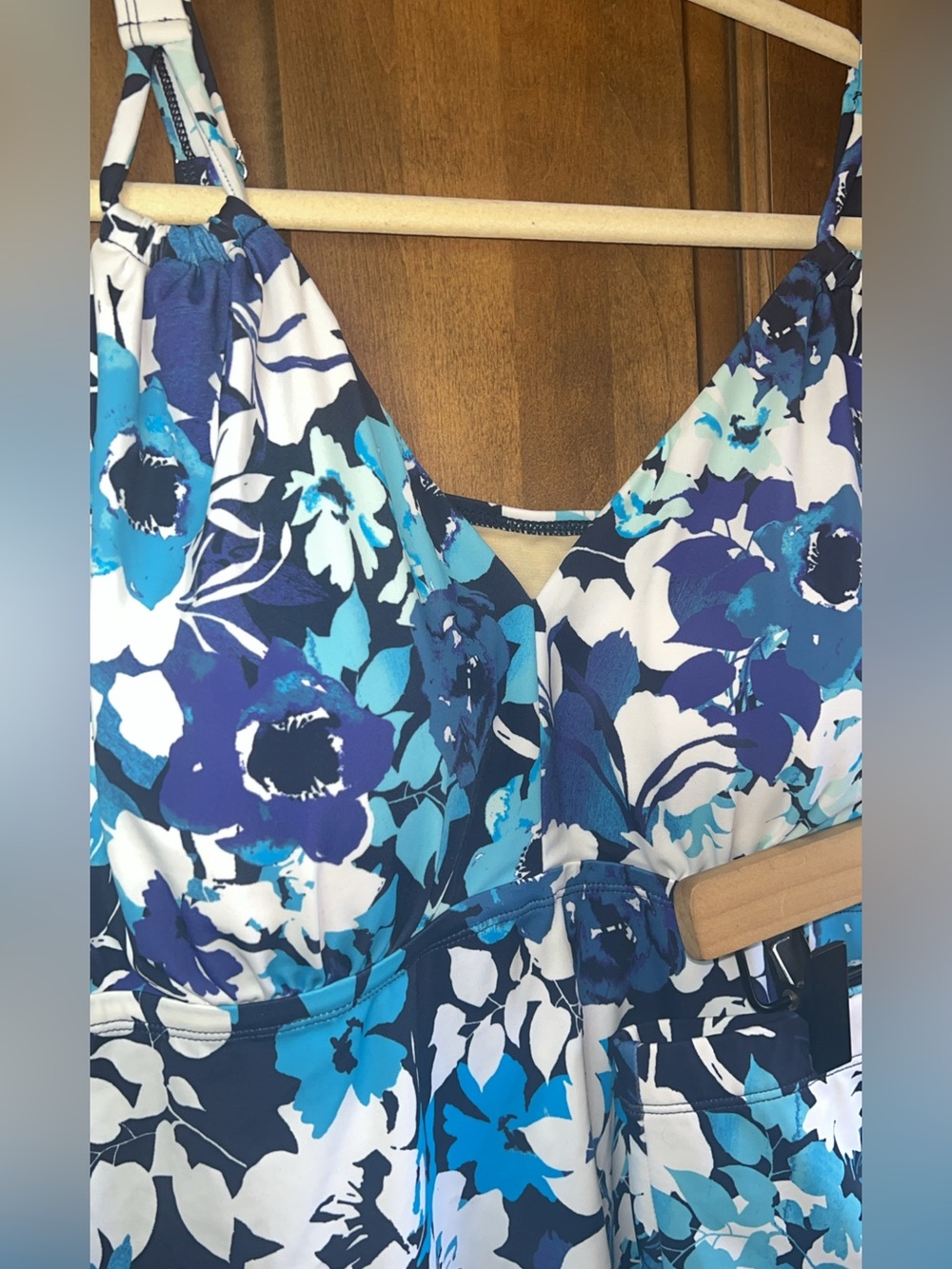 Swimsuits For All Floral Tankini Set 2PC Size 20 NWOT - Picture 11 of 12